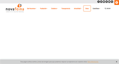 Desktop Screenshot of novafeina.org